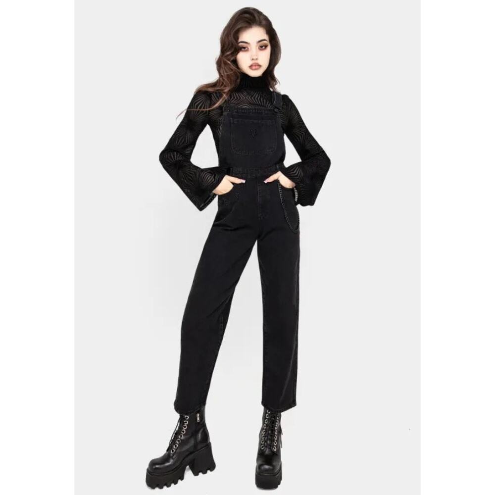 NWT Disturbia Alchemy Denim Overalls